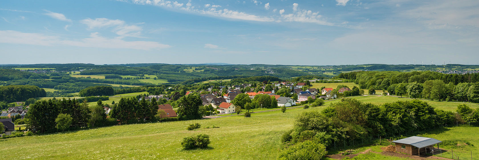 Aussicht über den Westerwald